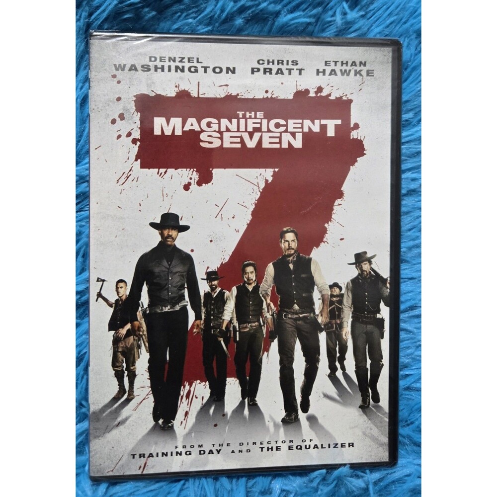The Magnificent Seven (DVD 2016) W/ Denzel Washington, Chris Pratt, Ethan Hawke